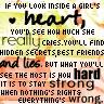 a girls heart