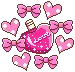 nail polish in pink LOVE!
