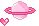 Pink Planet with Heart