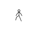 Leg falls off