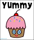 yummy cupcake
