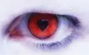 Heart inside an eye