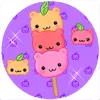 Kawaii Lollipops Button