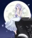 Fox Girl with white hair