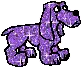 glitter dog