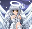 Silver Snow Angel
