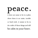 Peace