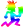 Rainbow Blinking Hatchetman