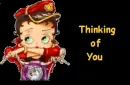 betty boop thinking of you