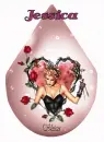 Rose lady teardrop for Jessica