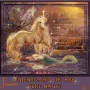 Glitter Fantasy Unicorn & Mermaid for my friend Jassie