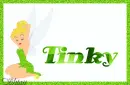 Glitter Tinkerbell for Tinky