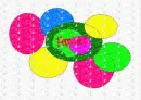 amber glitter dots