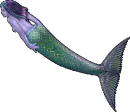 Swimmin mermaid