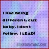 I lead