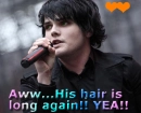 Gee w/ long hair again