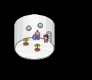 Earthbound-Dr. Saturn, who lives in a trash can. Don't be jealous.