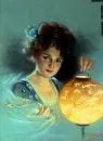 vintage,girl,women,light,retro