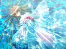 Blue anime girl