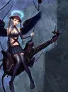 goth rockin angel