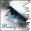 pretty blue eyes