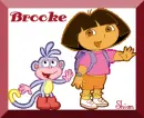 Animated Dora for Brooke