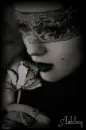 Black Glitter Veil for Ashley