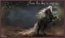 Glitter Stallion for Jenna (aww the sky is crying)