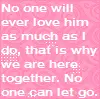 Love him