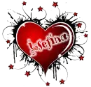 josefina red heart