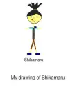 my best shikamaru drawing