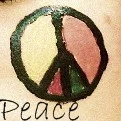 peace face paint