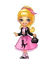 glitter dolly