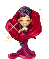 glitter dolly