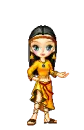 glitter dolly