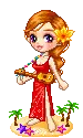glitter dolly