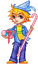 glitter dolly