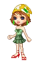 glitter dolly