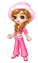 glitter dolly