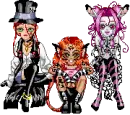 glitter dolly