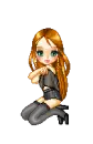 glitter dolly