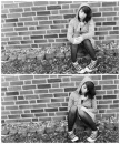 sad emo girl