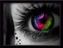 rainbow eye