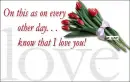 I LOVE YOU