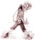a kool drawing of shika