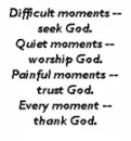 Moments 2 turn 2 God