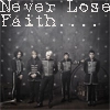 never lose faith