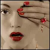 Red Lips and Nails