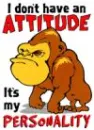 gorilla saying a quote