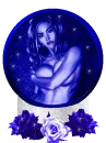 girl in a globe